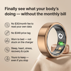Calluve Vita Ring — Smart Health Tracking, No Subscription
