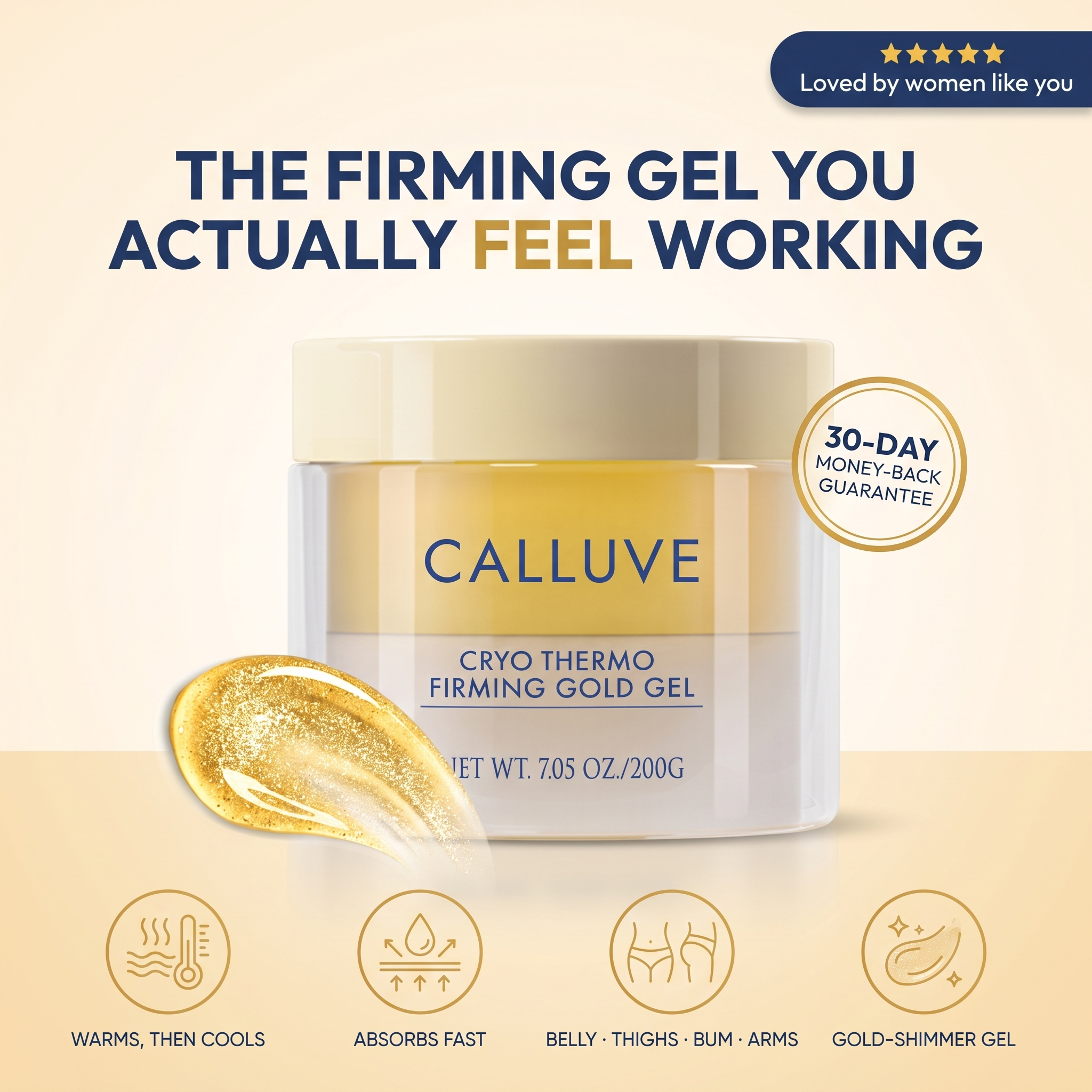 Calluve Gold Firming Gel