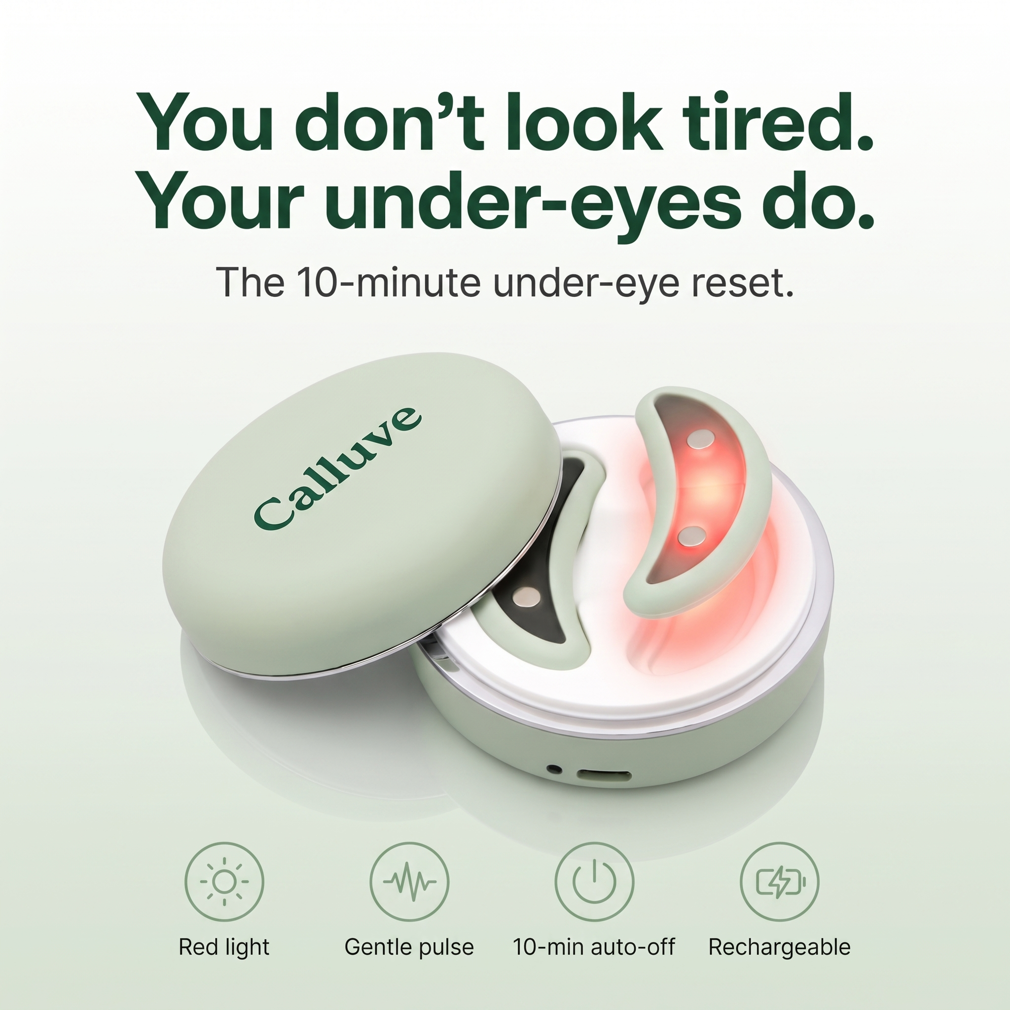 Calluve Red Light Under-Eye Reset