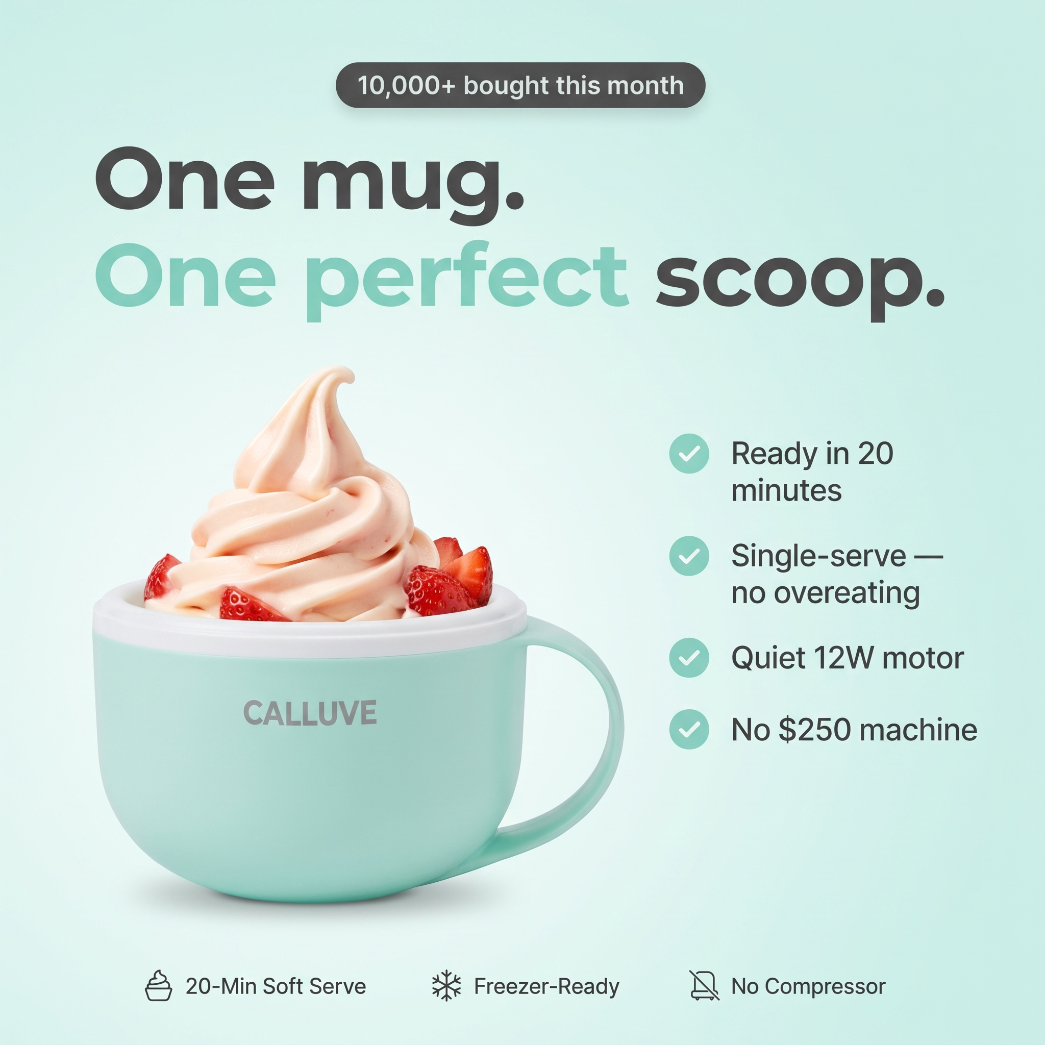 FrostMug™ Single-Serve Ice Cream Maker