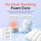 Calluve CloudChill Puff Pillow
