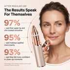 Calluve Silk Glide™ 2-in-1 Facial Hair Remover & Eyebrow Trimmer