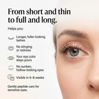 Calluve Soothe & Grow Peptide Lash Serum