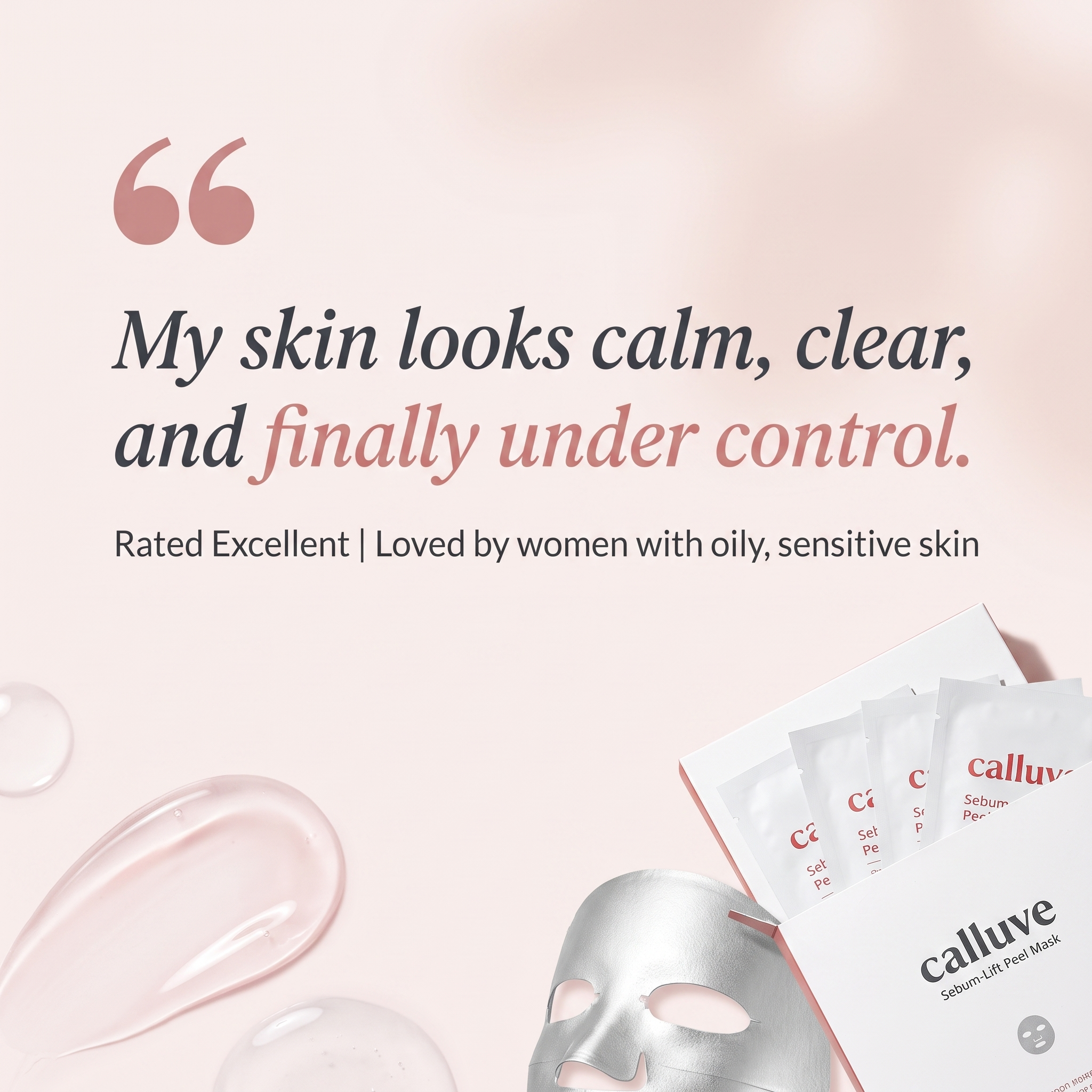 Calluve Sebum-Lift Peel Mask