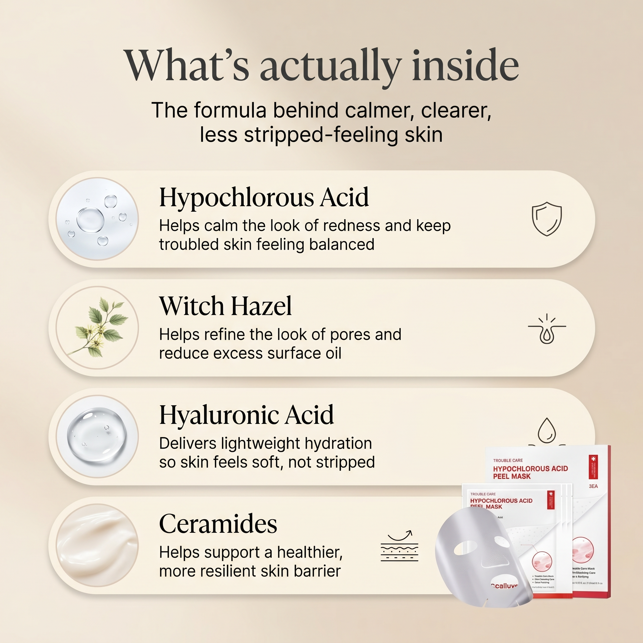 Calluve Sebum-Lift Peel Mask