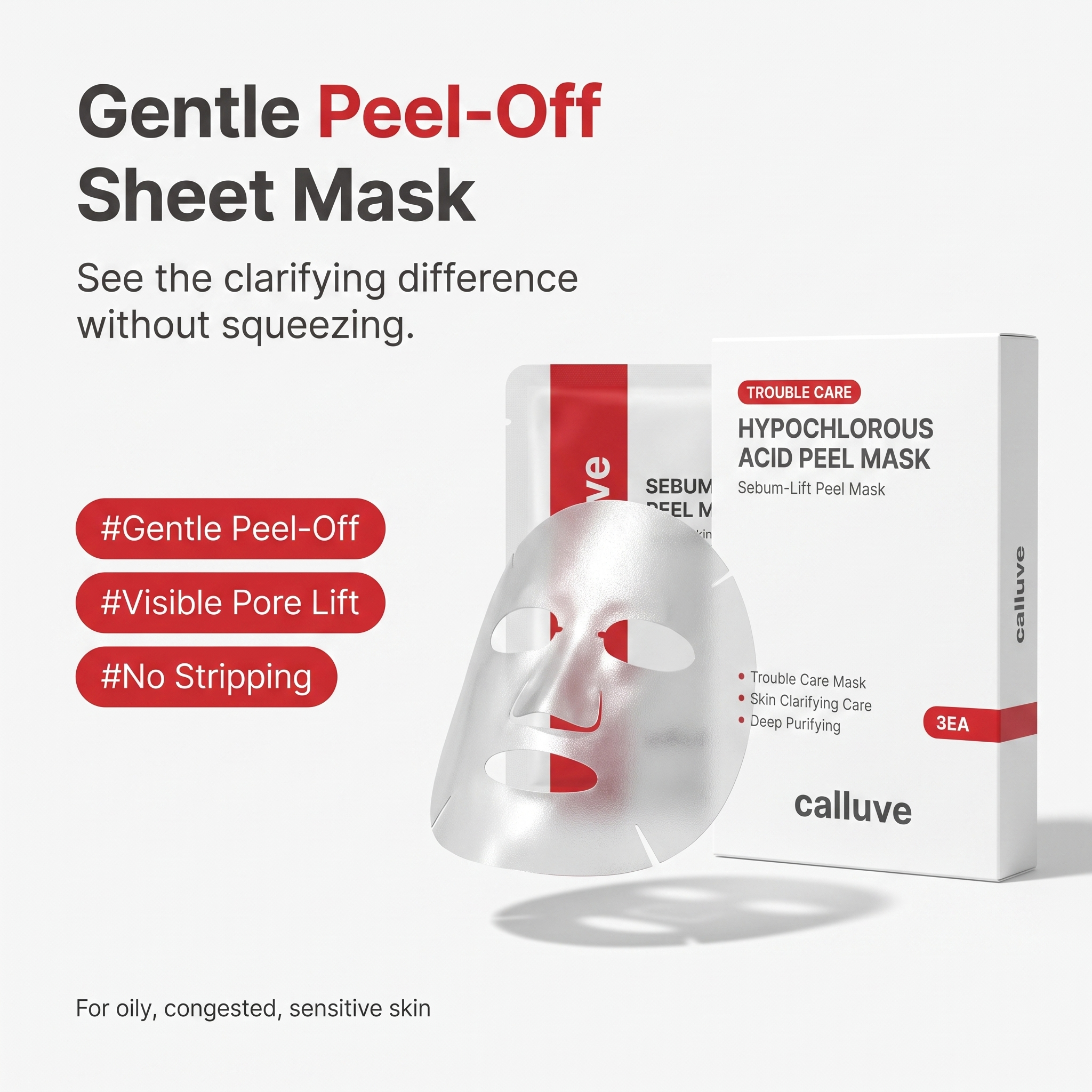 Calluve Sebum-Lift Peel Mask