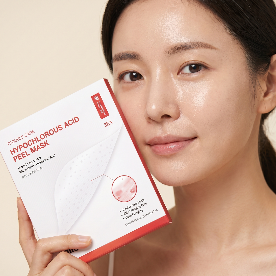 That's not the mask peeling off. That's months of buildup leaving your pores.