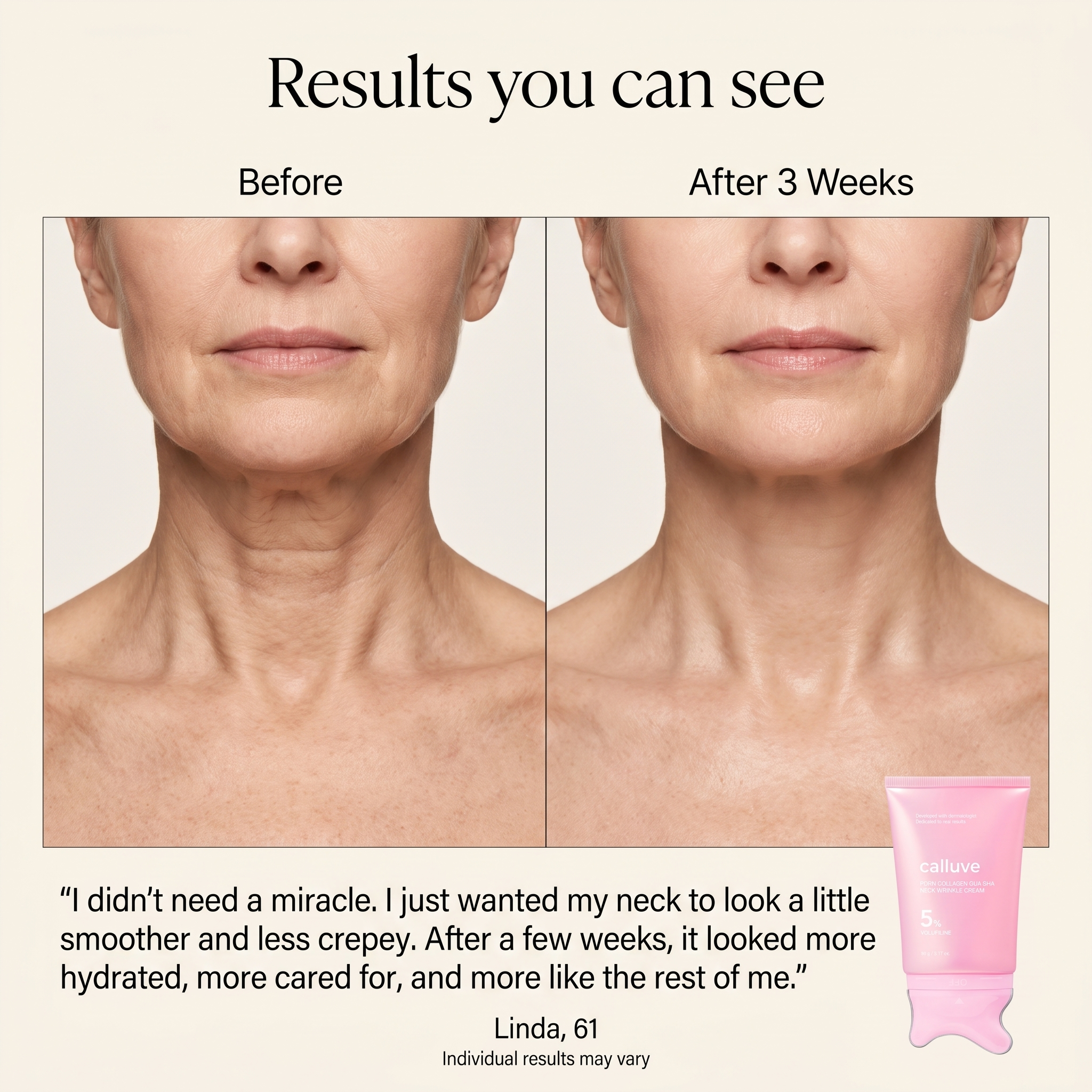 Calluve Neck Sculpt Gua-Sha Cream