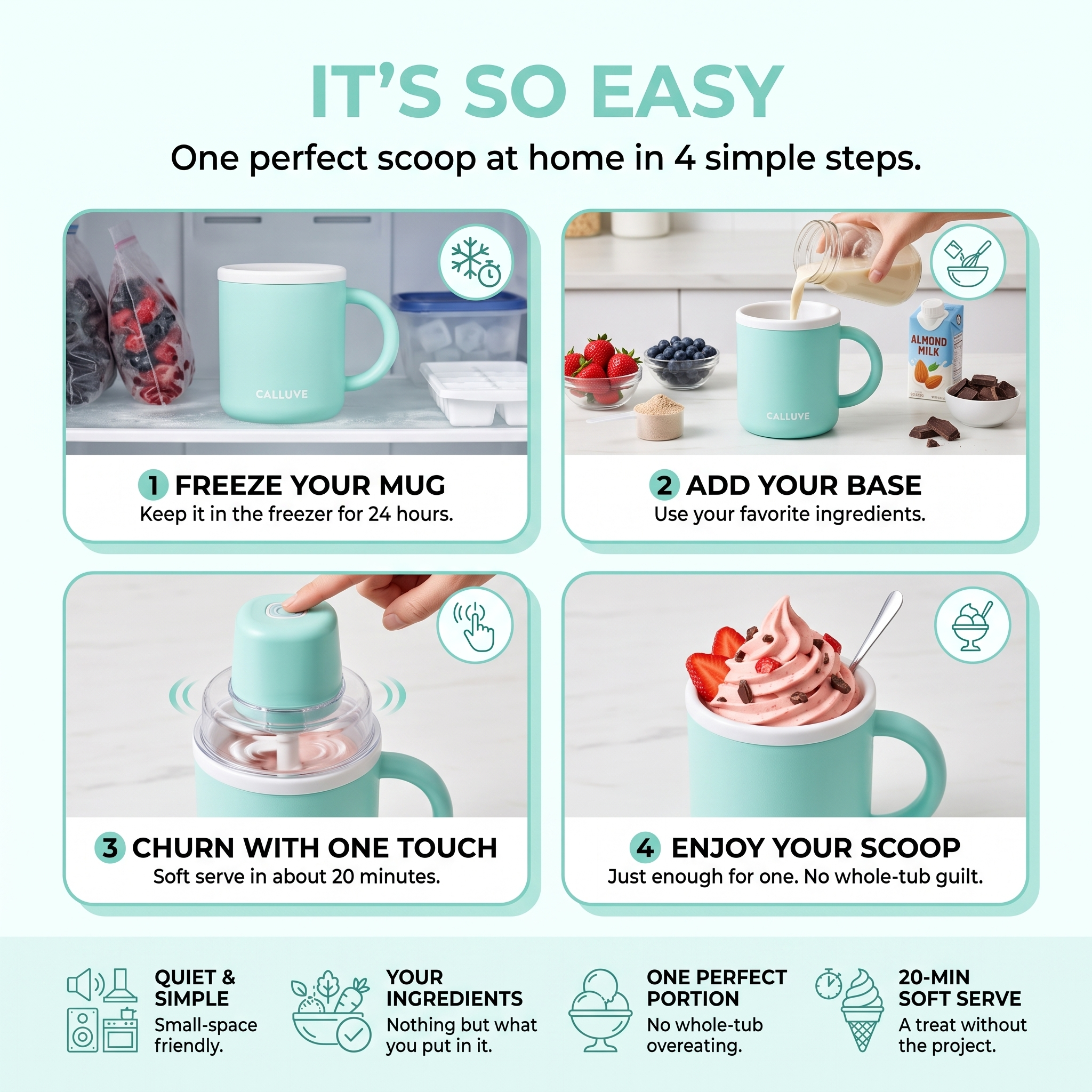 FrostMug™ Single-Serve Ice Cream Maker