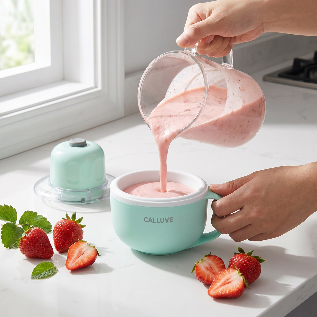 Your ice cream. Your ingredients. No mystery stuff.