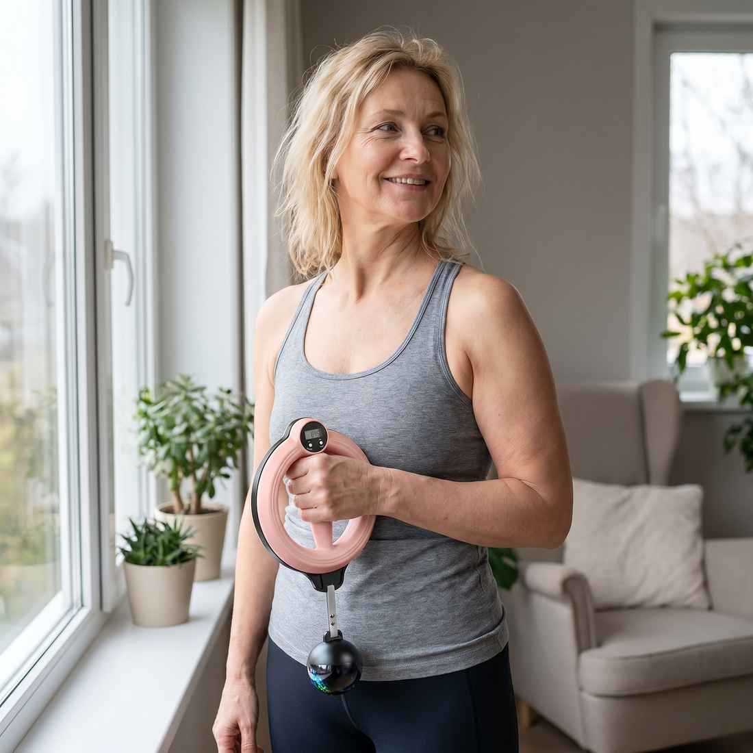 Light enough for a total beginner — even if you're starting from zero, or you're 72.