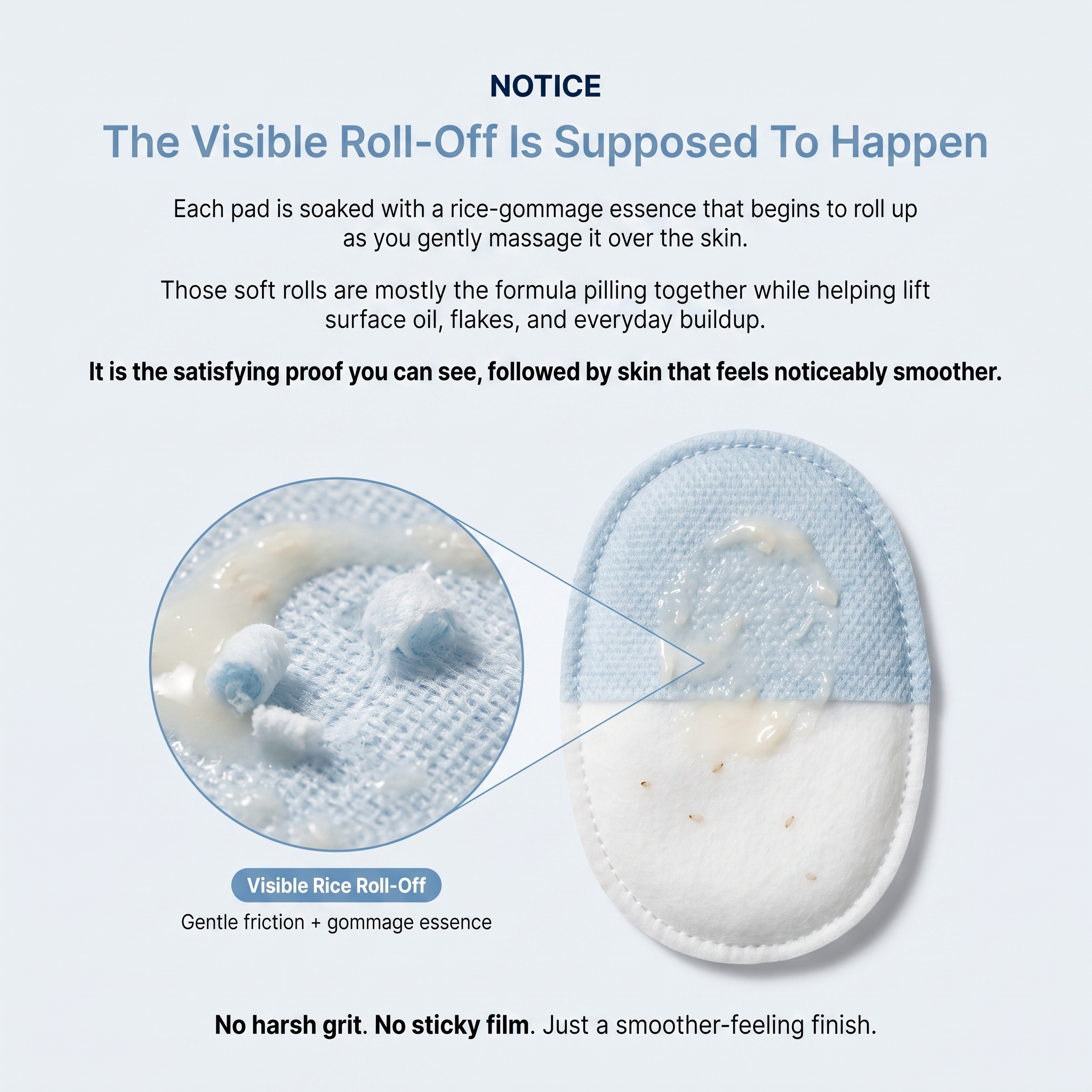 Calluve Rice Peel Pads