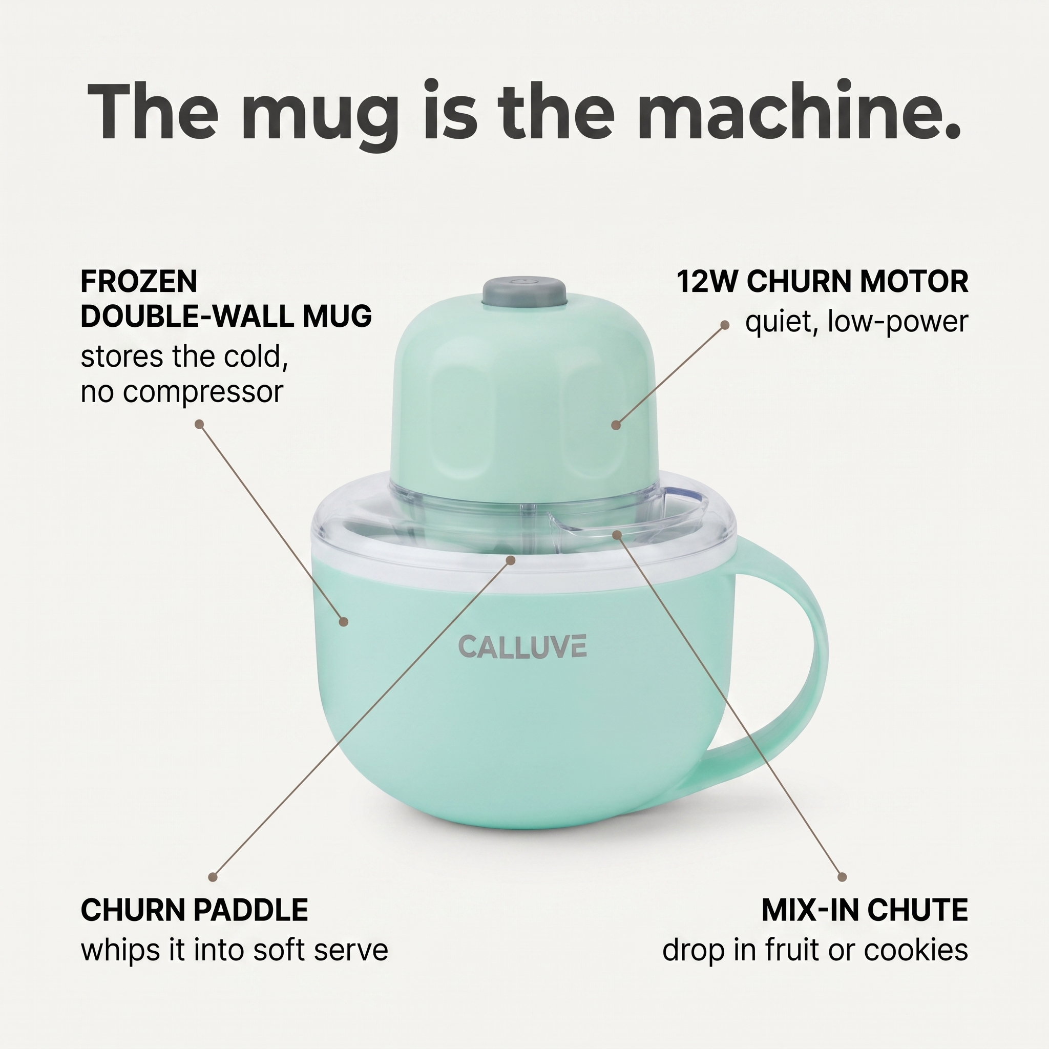 FrostMug™ Single-Serve Ice Cream Maker