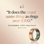 Calluve Vita Ring — Smart Health Tracking, No Subscription