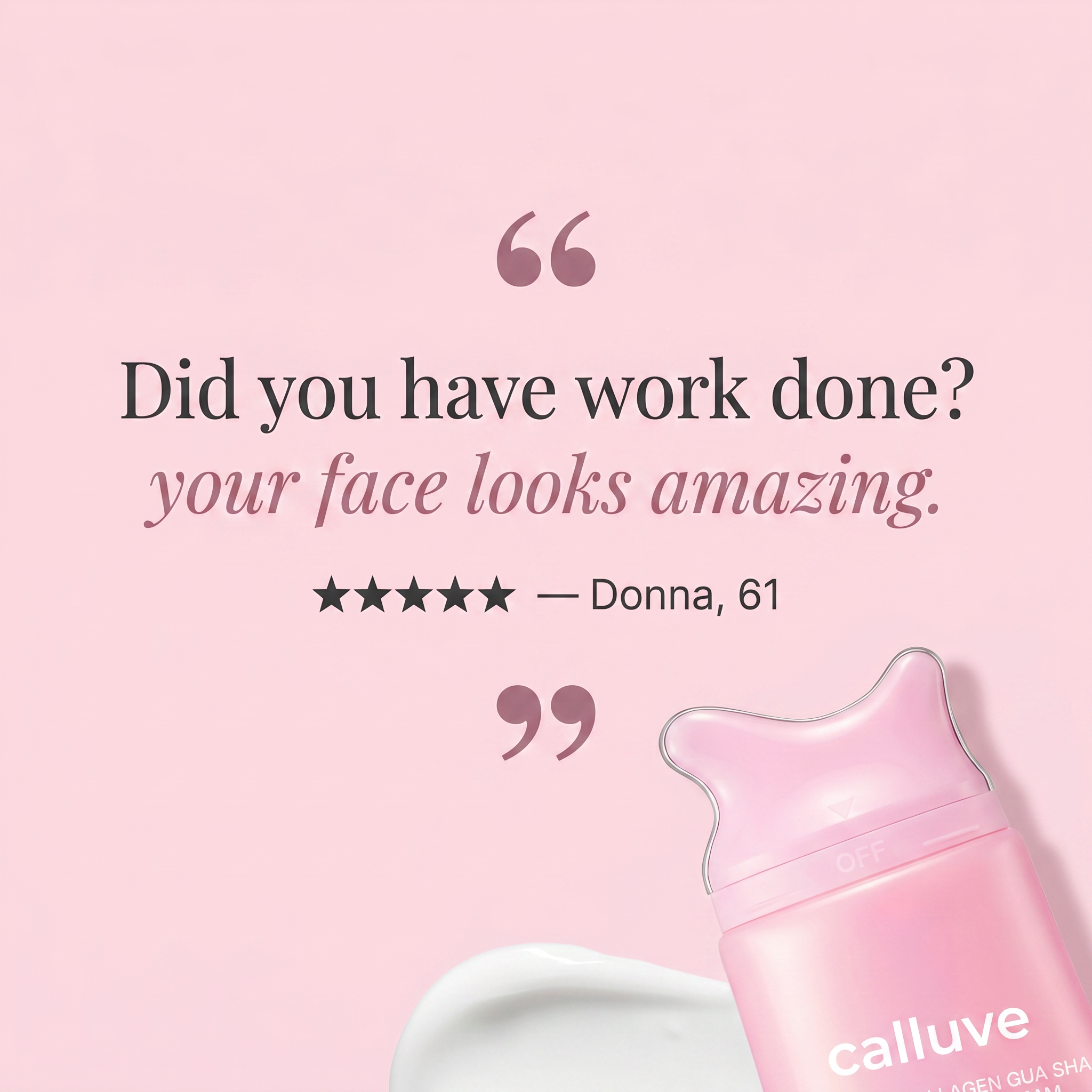 Calluve Neck Sculpt Gua-Sha Cream