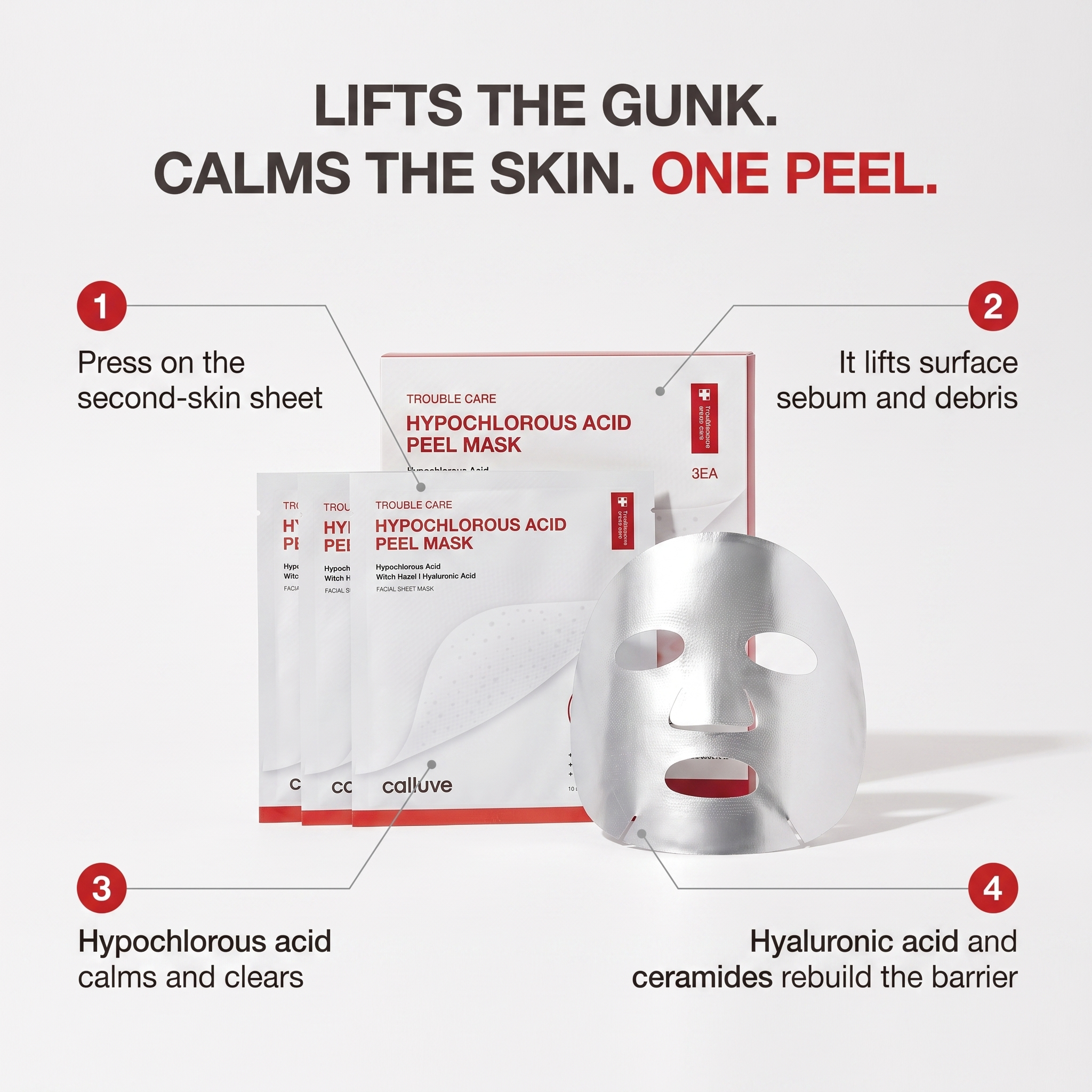 Calluve Sebum-Lift Peel Mask