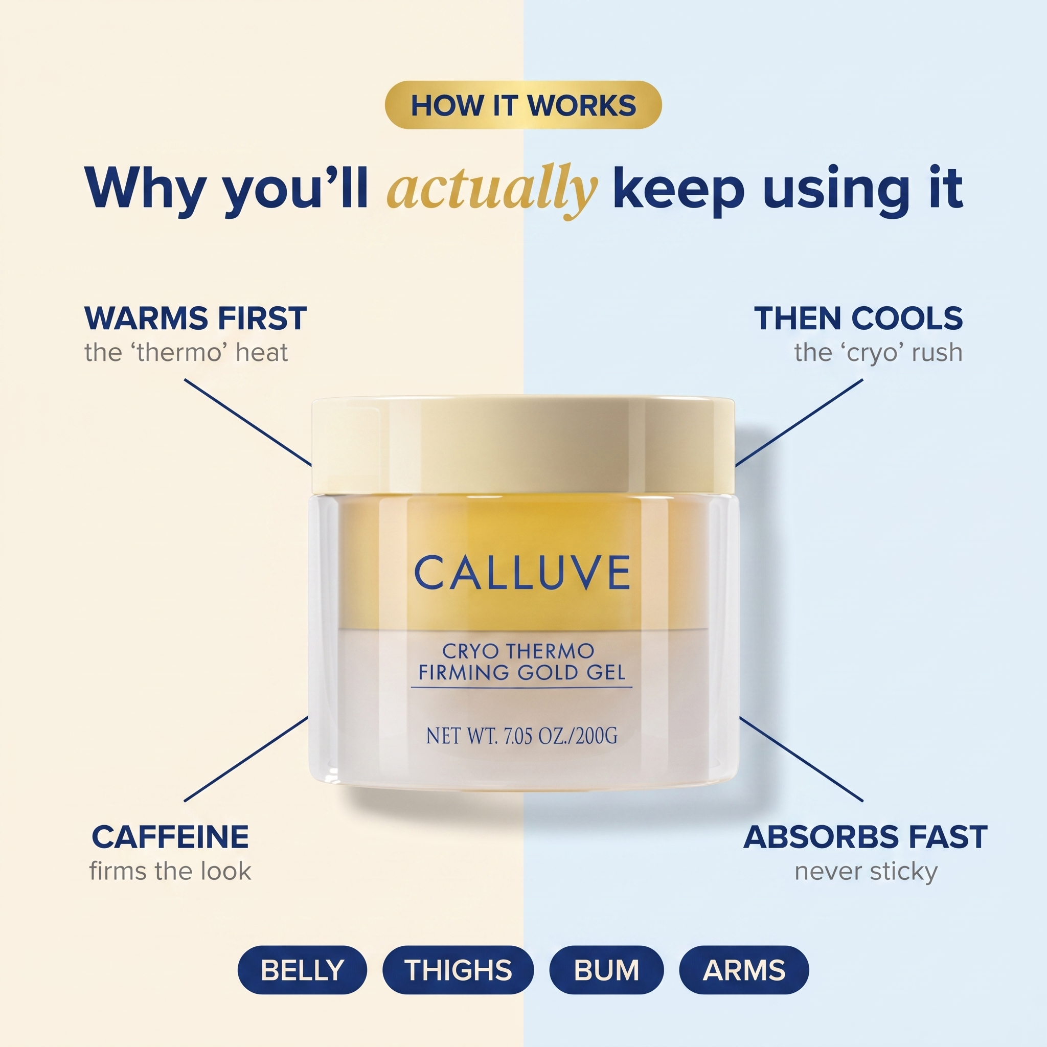 Calluve Gold Firming Gel