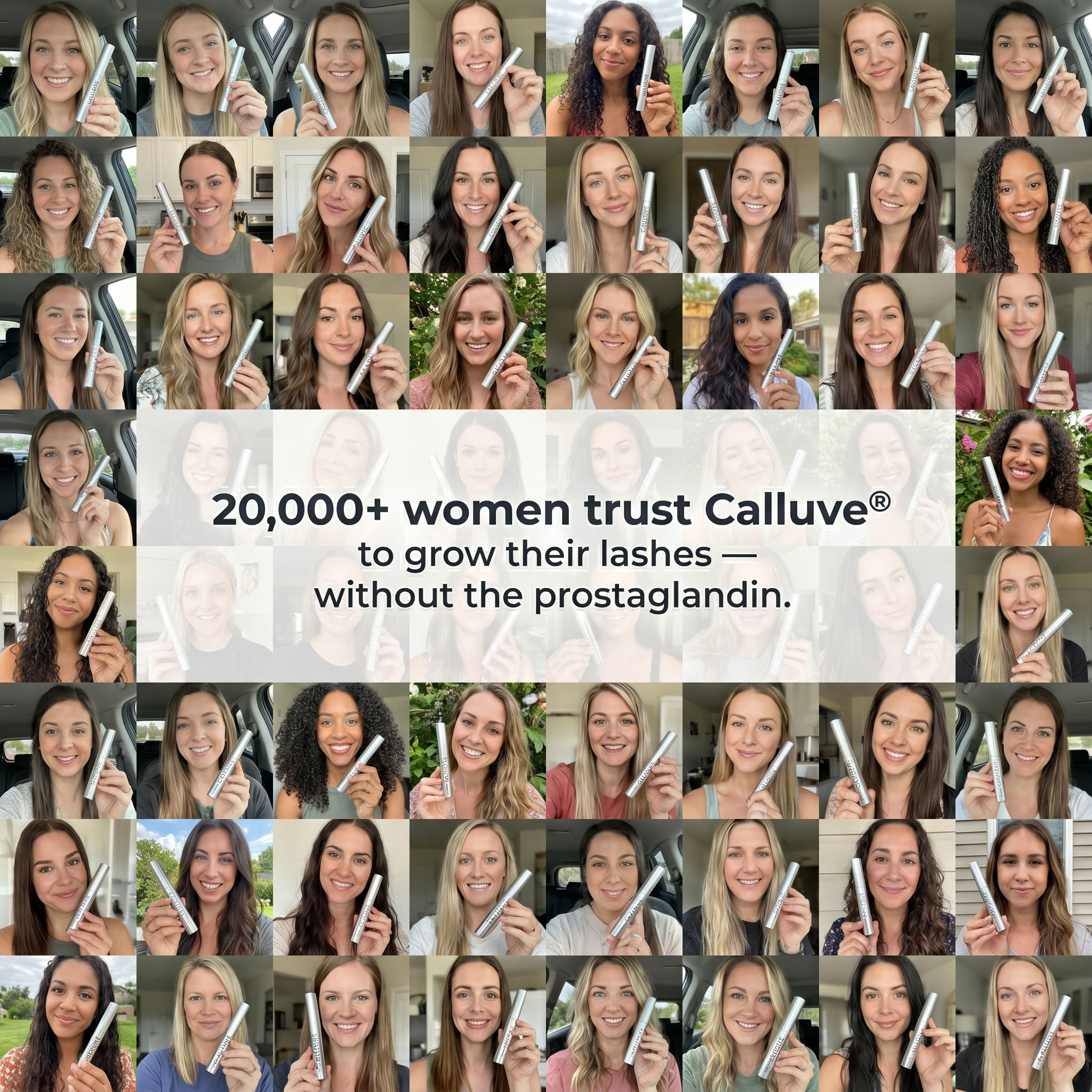 Calluve Soothe & Grow Peptide Lash Serum