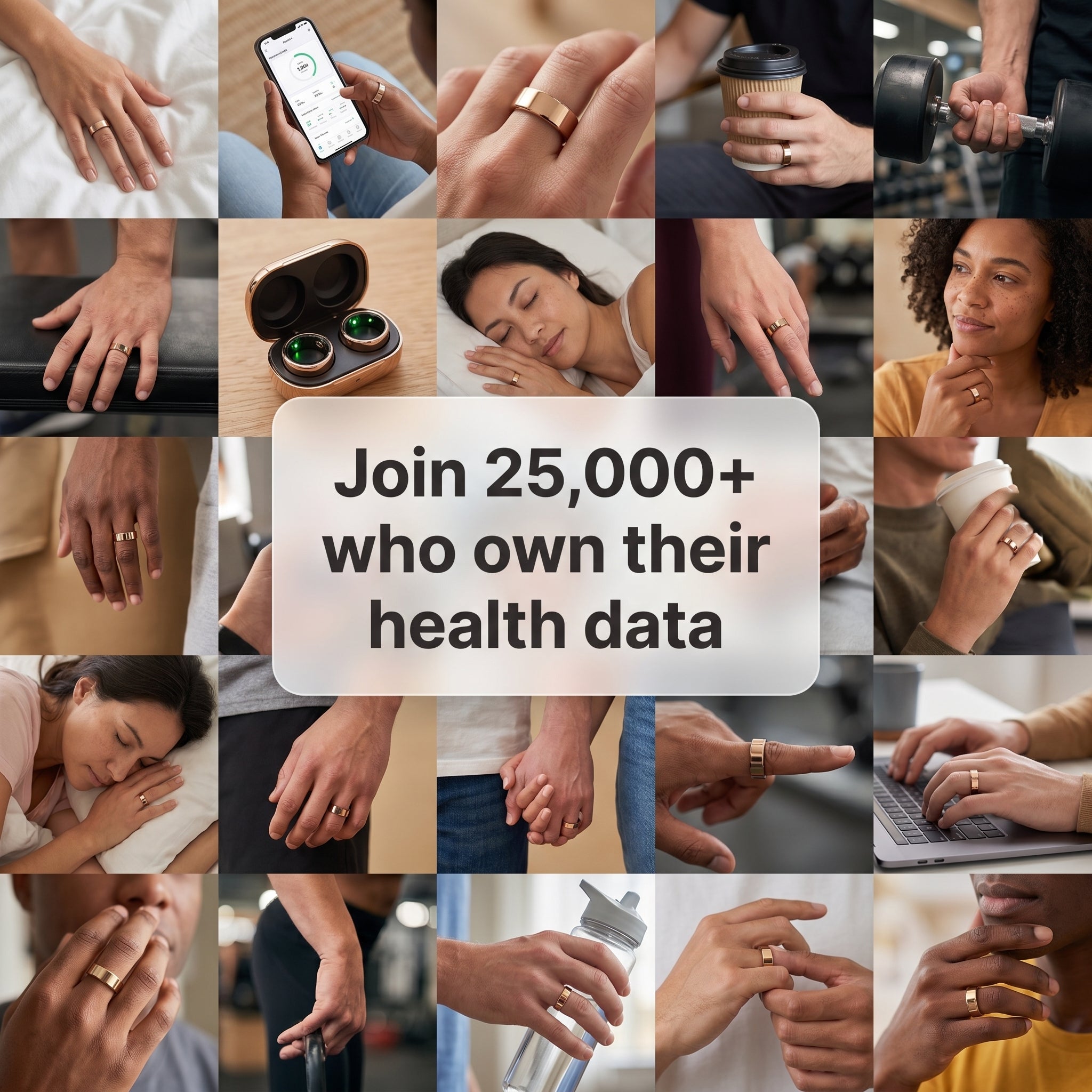 Calluve Vita Ring — Smart Health Tracking, No Subscription