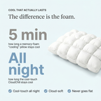 Calluve CloudChill Puff Pillow